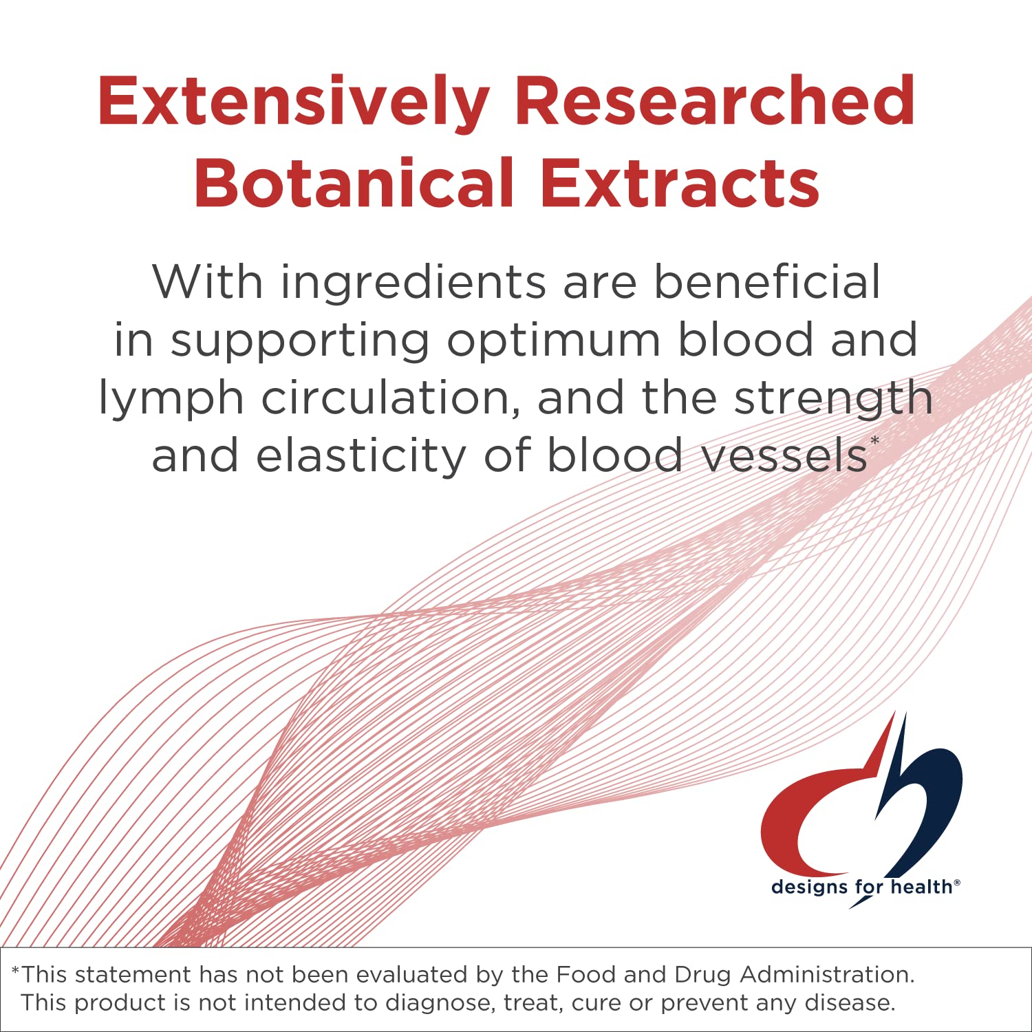 Designs for Health Vessel Forte Healthy Blood Vessel Support Supplement with Diosmin