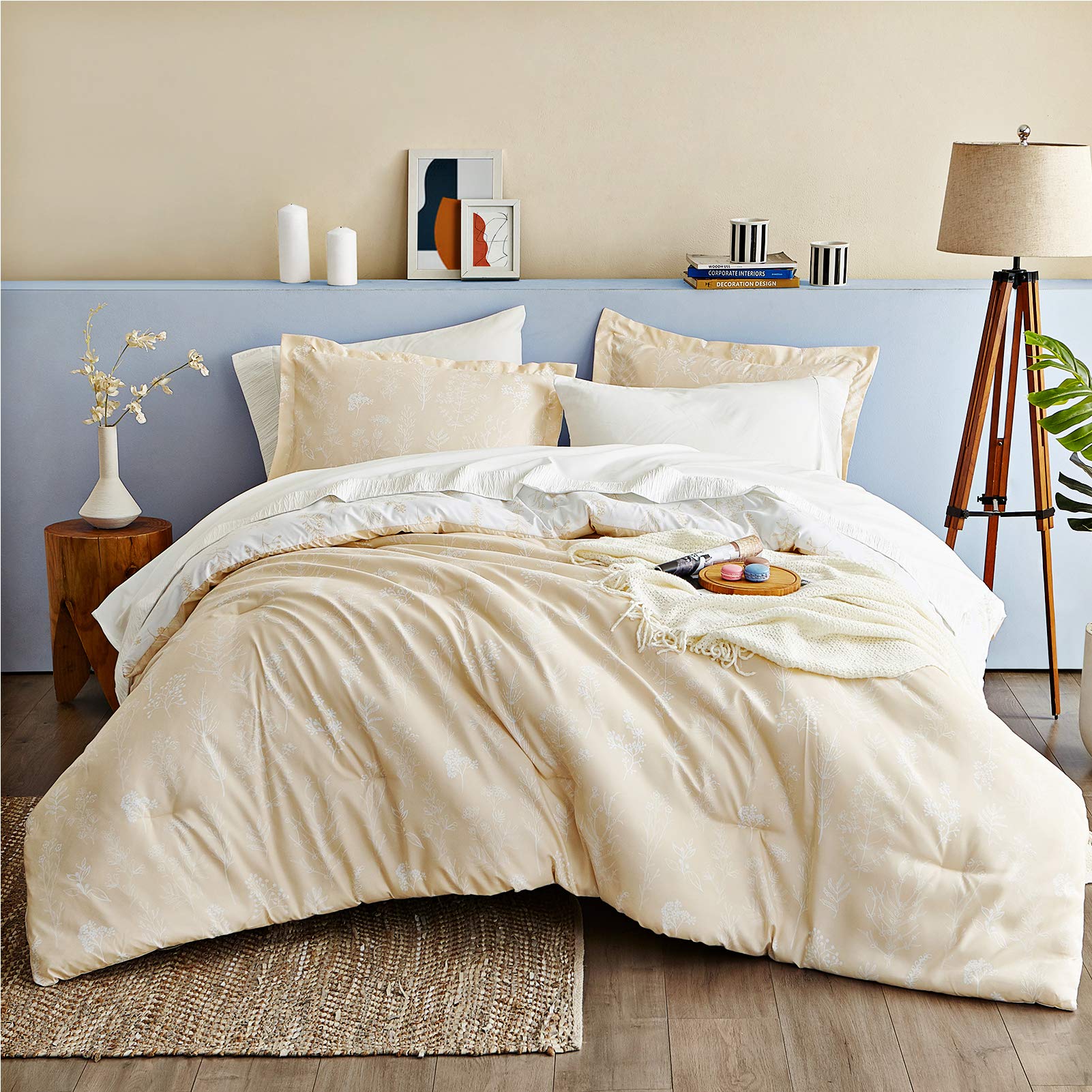 Amazon.com: BEDSURE Twin Comforter Sets 