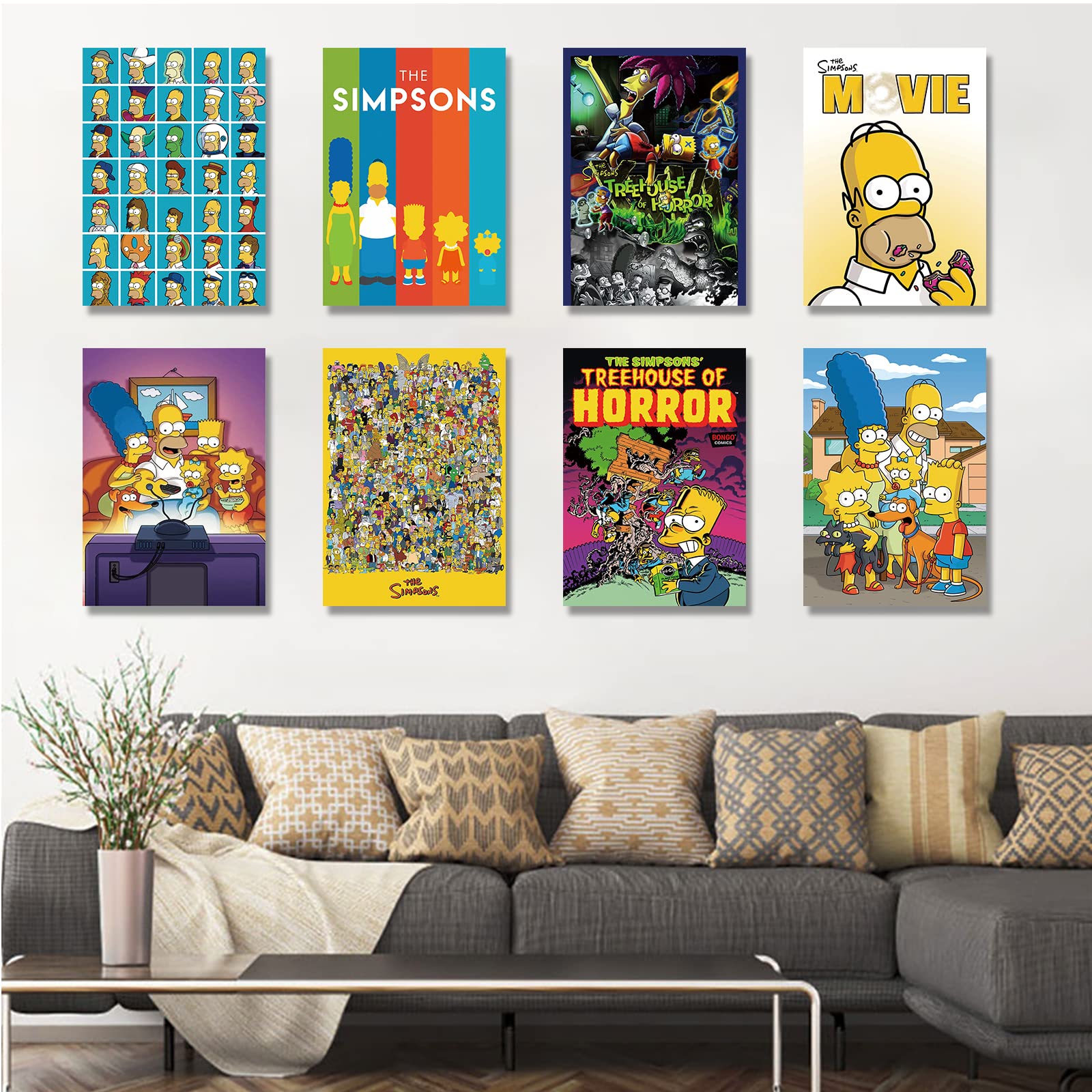 Amazon.co.jp: シンプソンズ ポスター 8ピース ザ・シンプソンズ 漫画
