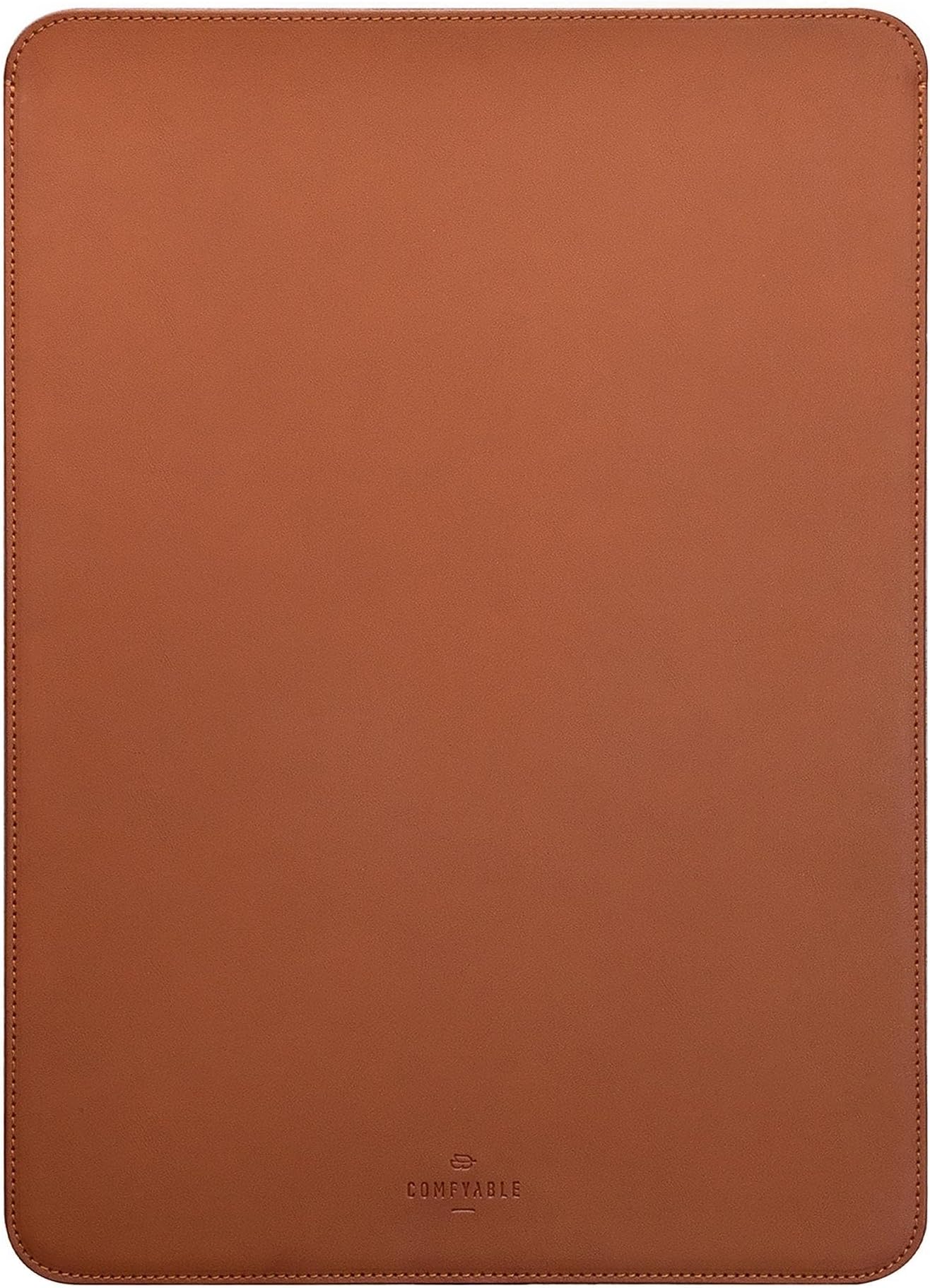 Comfyable Laptop Sleeve 13 Inch Precisely Compatible with MacBook Air M5 2026 & MacBook Pro/Neo A18, Faux Leather Cover Case, Brown