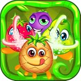 100 Levels mit süßen Früchten passen zu 3 rätselspiel.