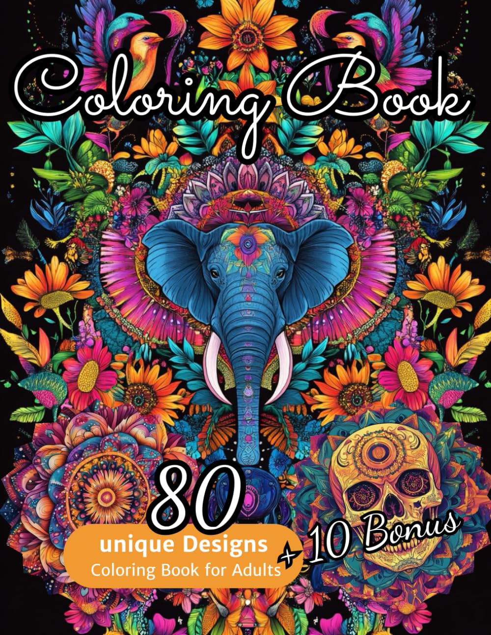 Livre coloriage adulte pour s'accorder une pause bien-être à la maison