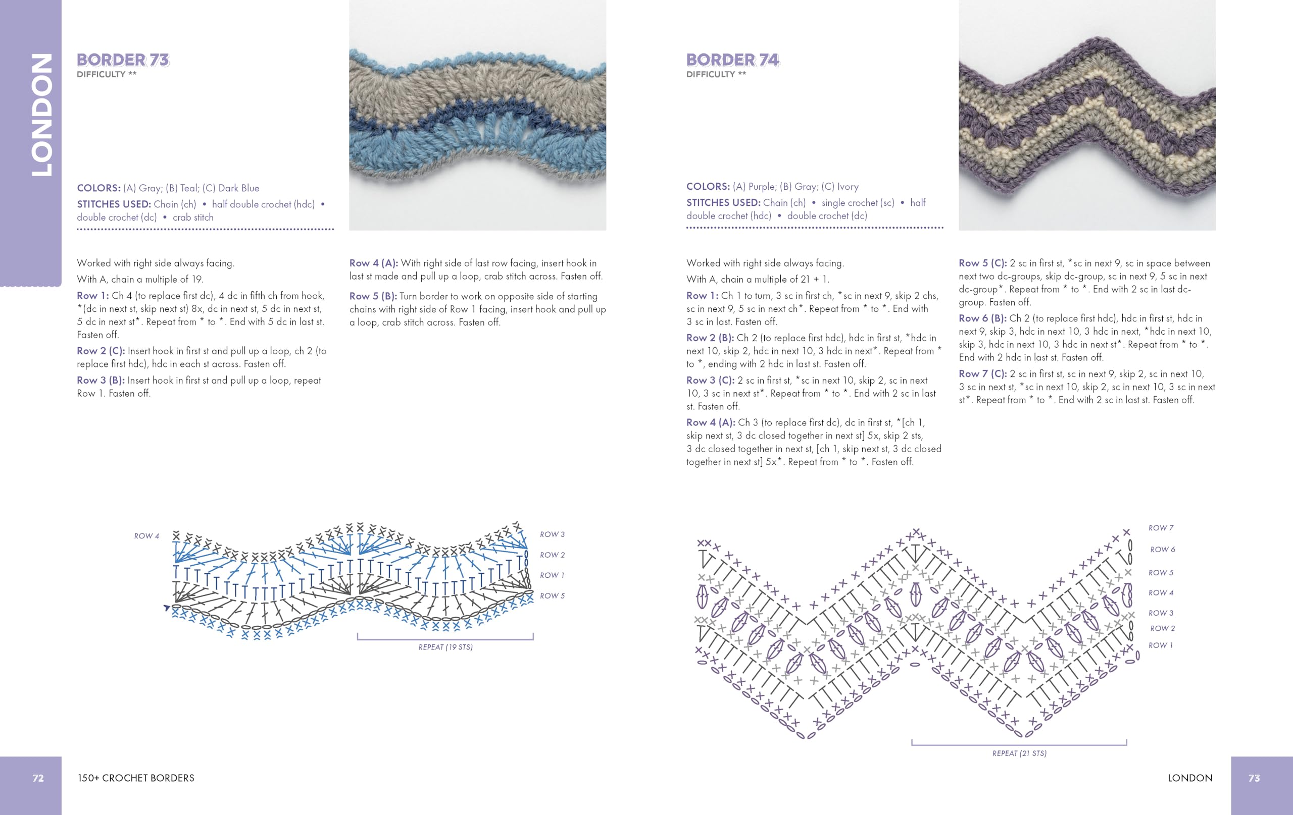 150+ Crochet Borders: Edgings and Decorative Finishes for Every Project―Inspired by Cities Around the World