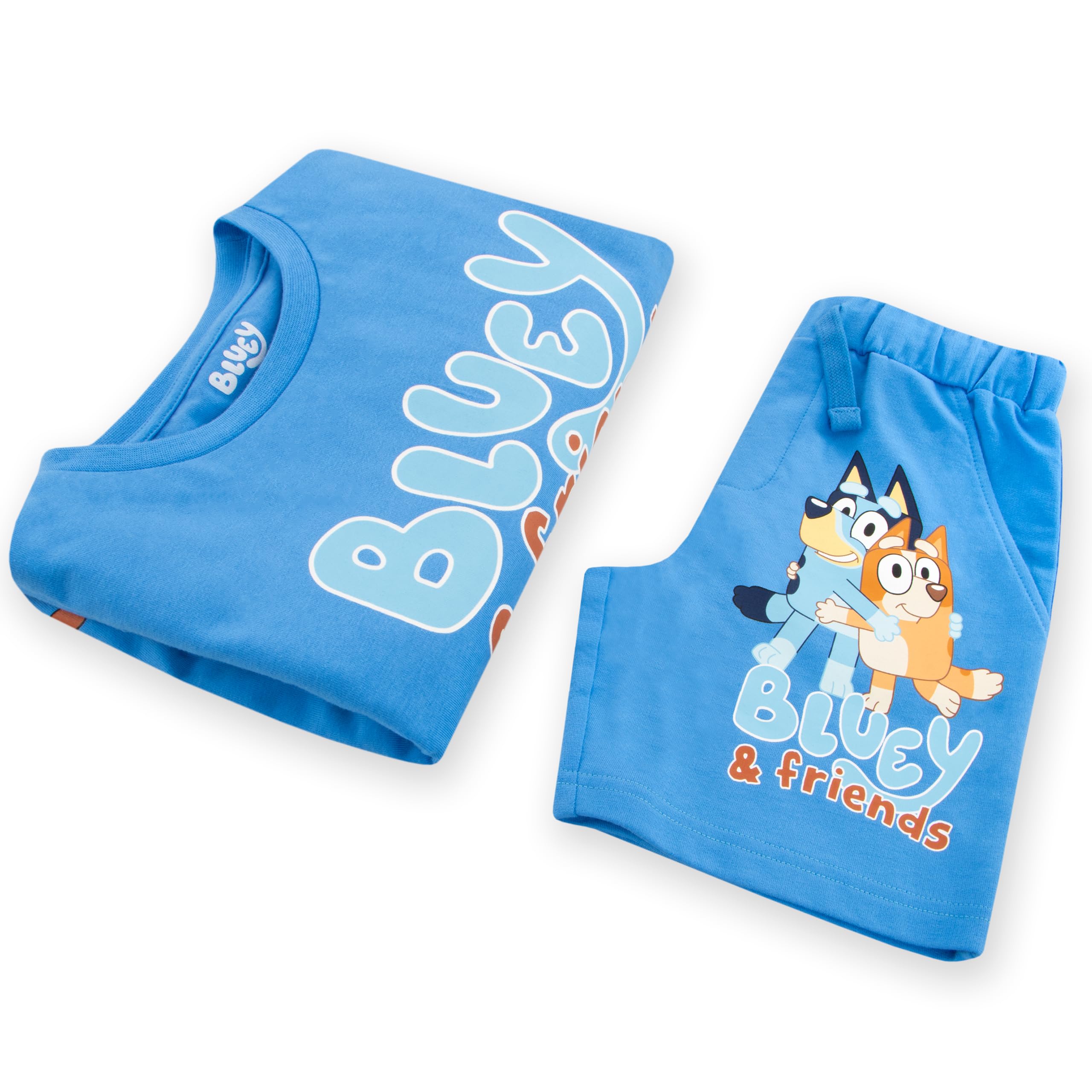 Bluey Ensembles pour garçons | Ensemble de bingo pour garçons | Vêtements d'été pour garçons