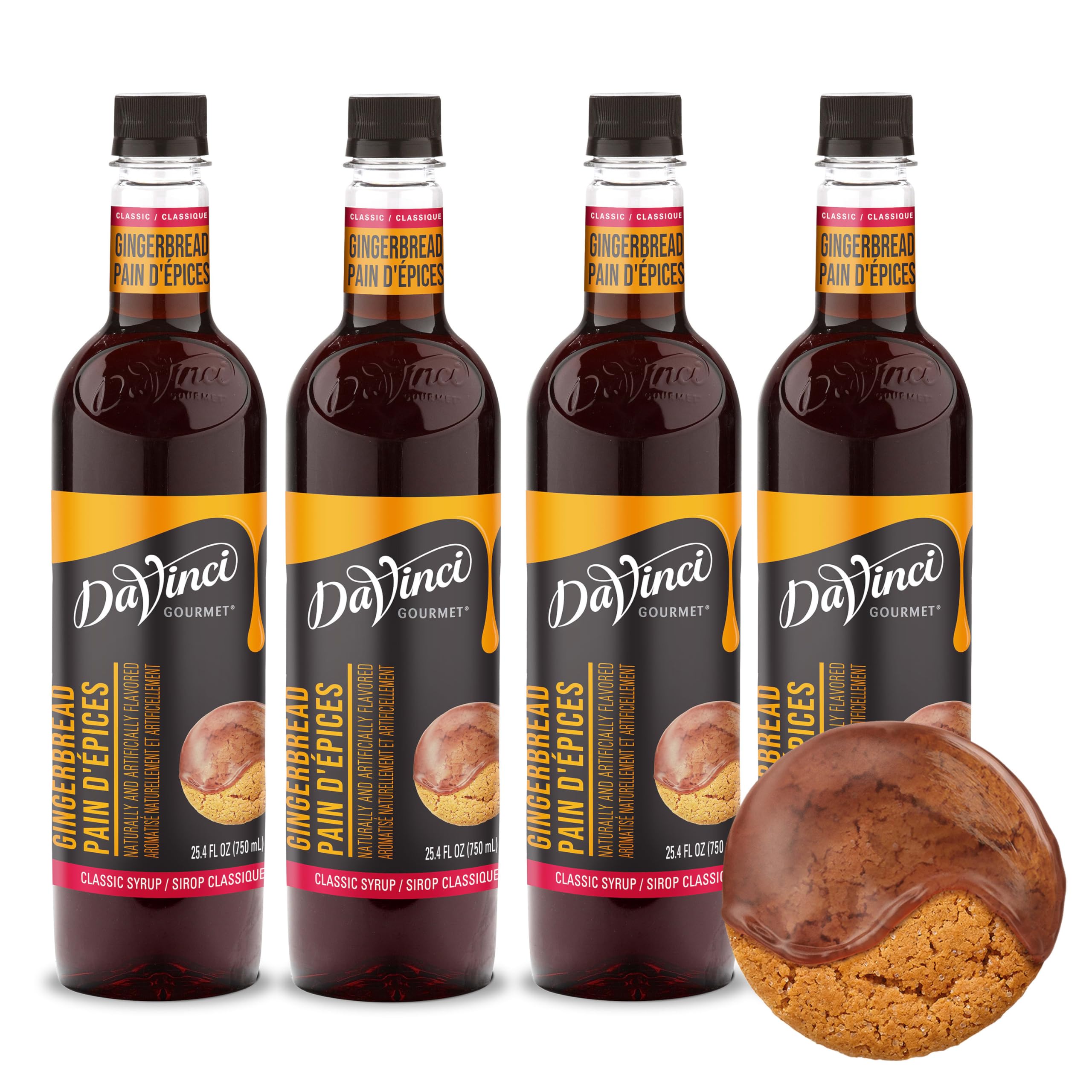 Amazon.com: DaVinci Gourmet Classic Gingerbread Syrup, 25.4 Fluid