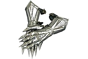 Medieval Brass Knuckles Paperweight Gloves