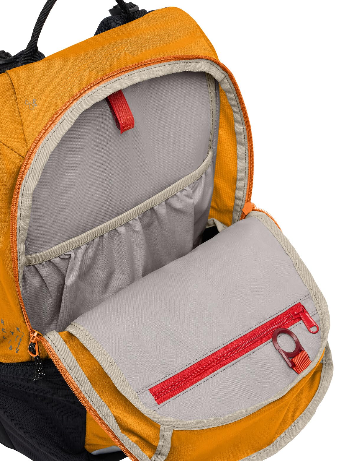 VAUDE Trailvent 10 - Zaino da mountain bike da 10 l, leggero con schienale in rete traspirante, scomparto per sistema di idratazione e elementi riflettenti, ideale per gite veloci