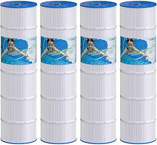 TOREAD PJAN115 Pool Filter Replaces Jandy CL 460, CV460, R0554600, Ultral-A9, Unicel C-7468, Filbur FC-0810, Excel Filters XLS-705, FC-6410, Aladdin 21501, Baleen AK-60432, 4X115 sq.ft Filter 4 Pack