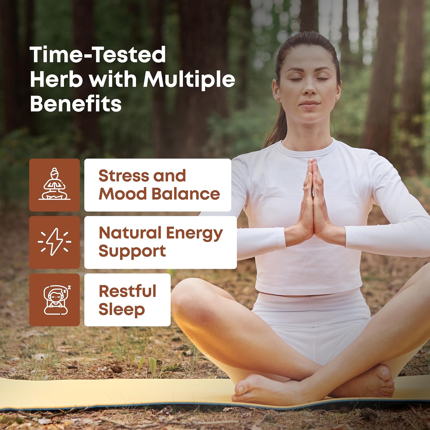 Trutatva Pure Ashwagandha Supplement | Natural stress relief, extra power, stamina, mood support | Route extract only. Immunity Booster | 60 capsules Trutatva Pure Ashwagandha Supplement | Natural stress relief, extra power, stamina, mood support | Route extract only. Immunity Booster | 60 capsules