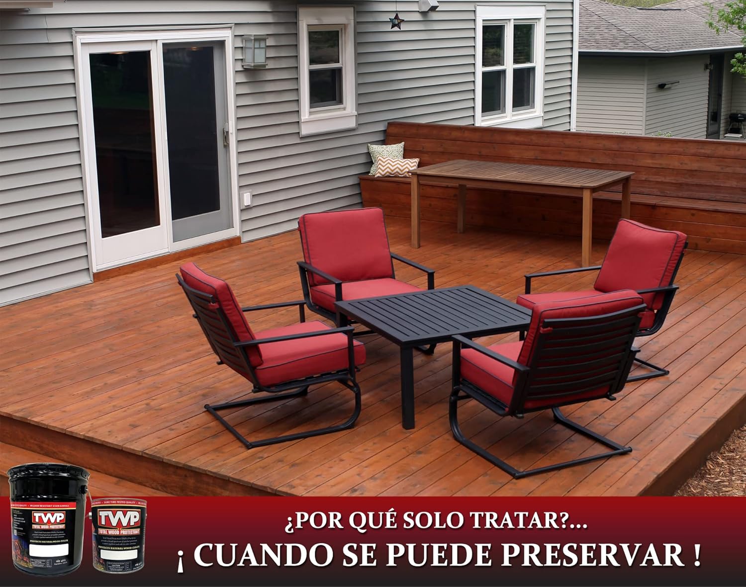 AMTECO 5GAL DKOak INC TWP-103-5 5 Gallon Dark Oak Extention Wood Stain, 5 gal