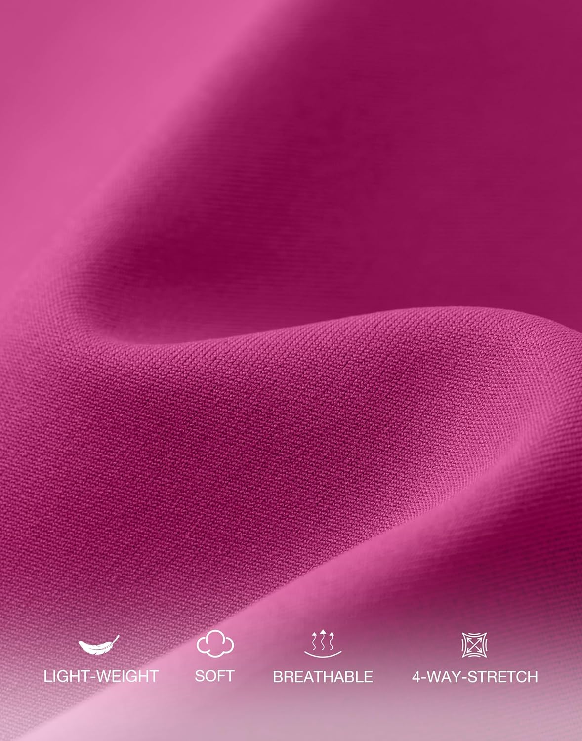 G Gradual Women's Bermuda Long Shorts with Pockets 9" High Waisted Knee Length Shorts for Women Walking Athletic Workout - Image 5