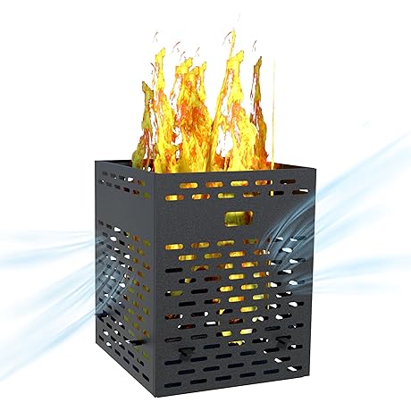 Smokeless Burn Barrel, Ultra-Large Outdoor Incinerator