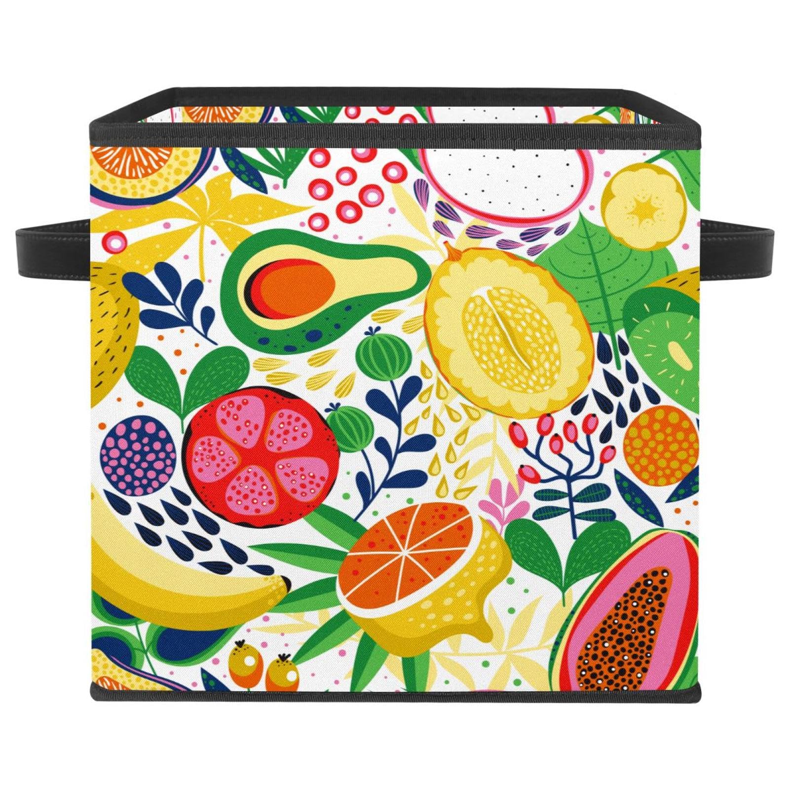 Organiseur en tissu avocat pour ranger les jouets dans la chambre