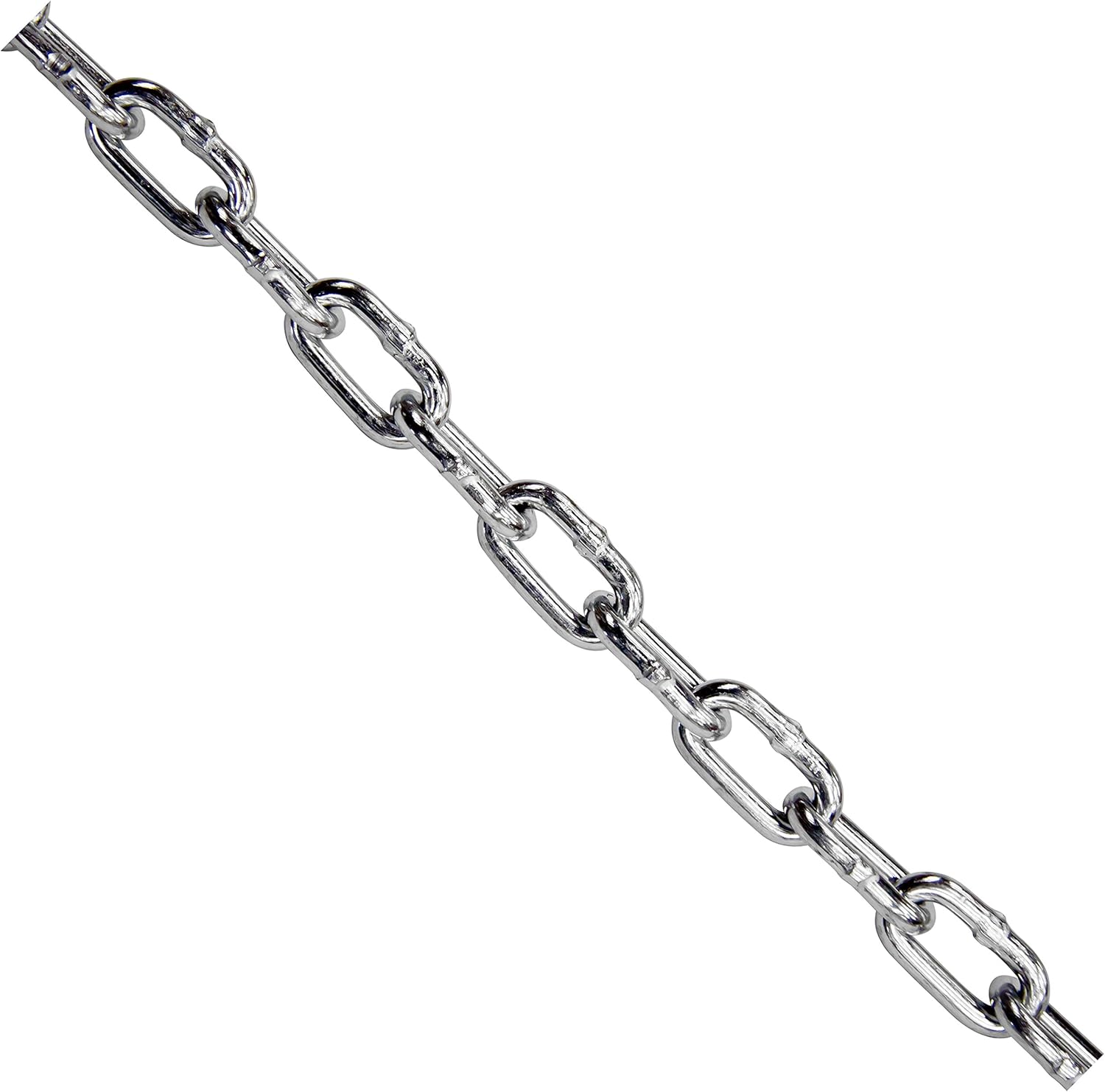 1/4-inch x 25 ft. Zinc-Plated Proof Tested Coil Chain, 1300 lb. Safe Working Load, General Purpose Chain, 530591