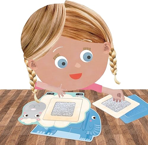 Miniatura 3 de Headu Animales táctiles Montessori - Actividades de aprendizaje para niños de 1 a 4 años, juguetes sensoriales educativos para niños y niñas de 1,