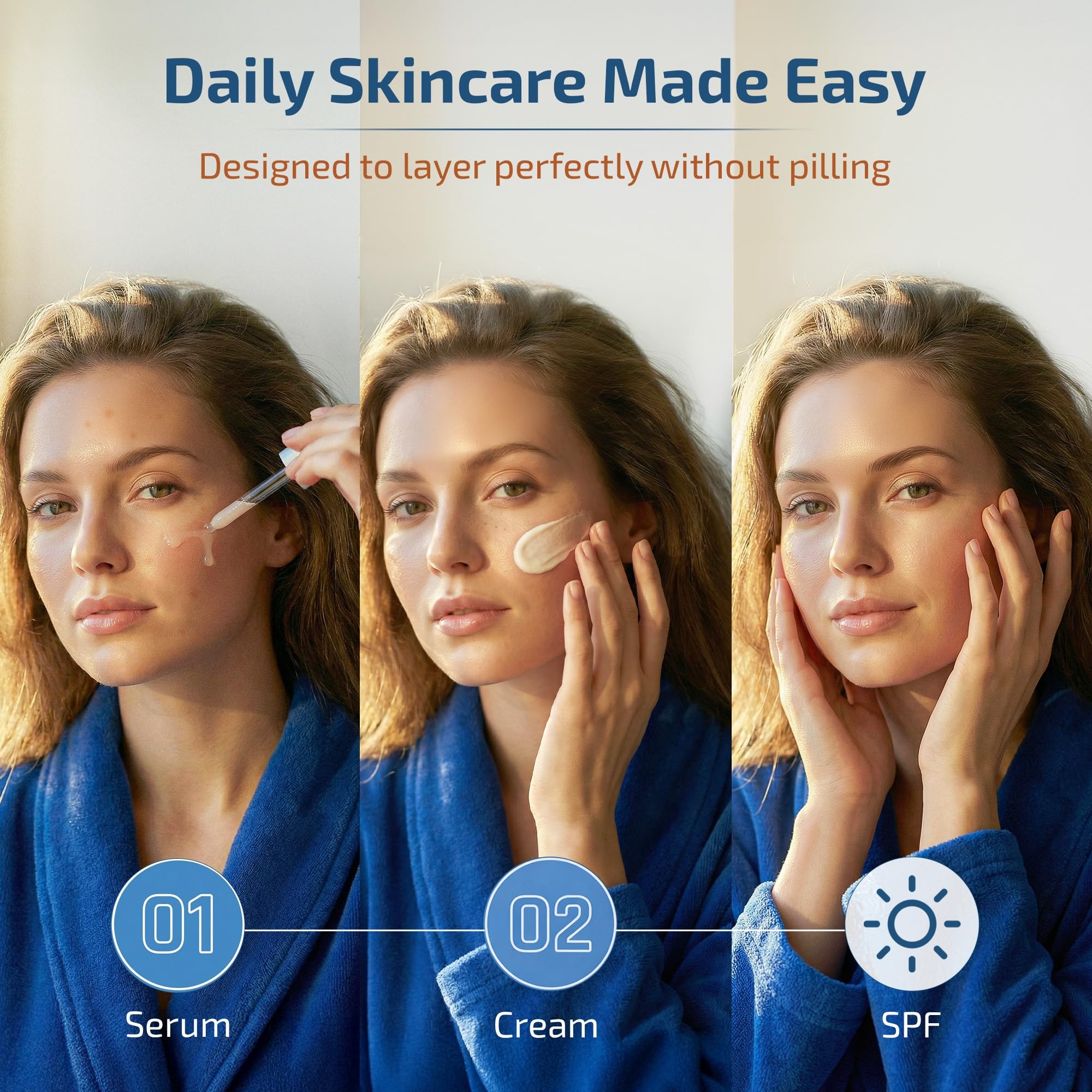 EiE Klotho Peptide Siero Viso Idratante, con Acido Ialuronico, 29.5ml