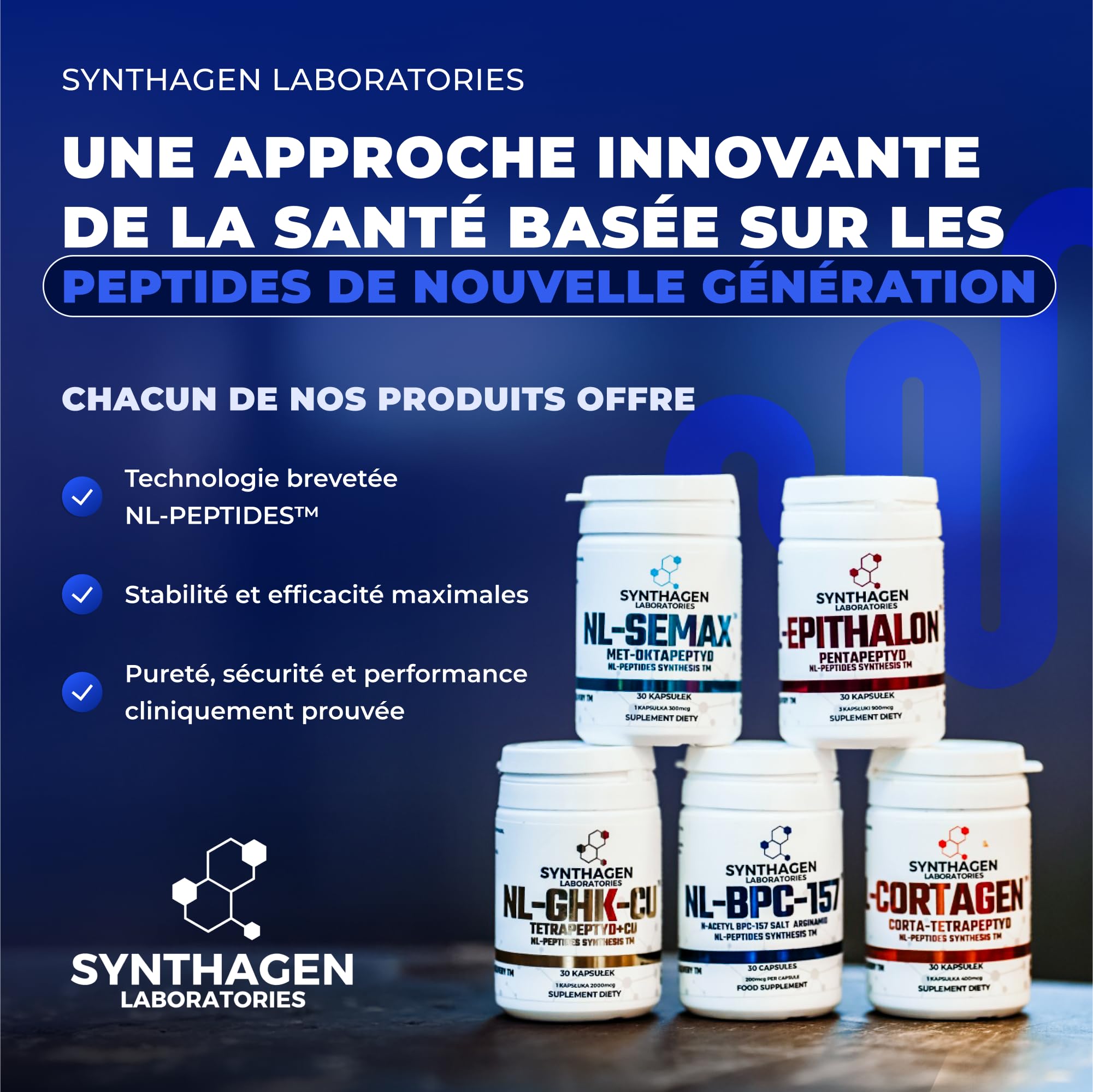 NL-SELANK - OCTAPEPTIDE - Pour Améliorer le Sommeil et Réduire l'Anxiété - Pour la Mémoire et la Concentration - Peptides pour le Soutien des Fonctions Cognitives