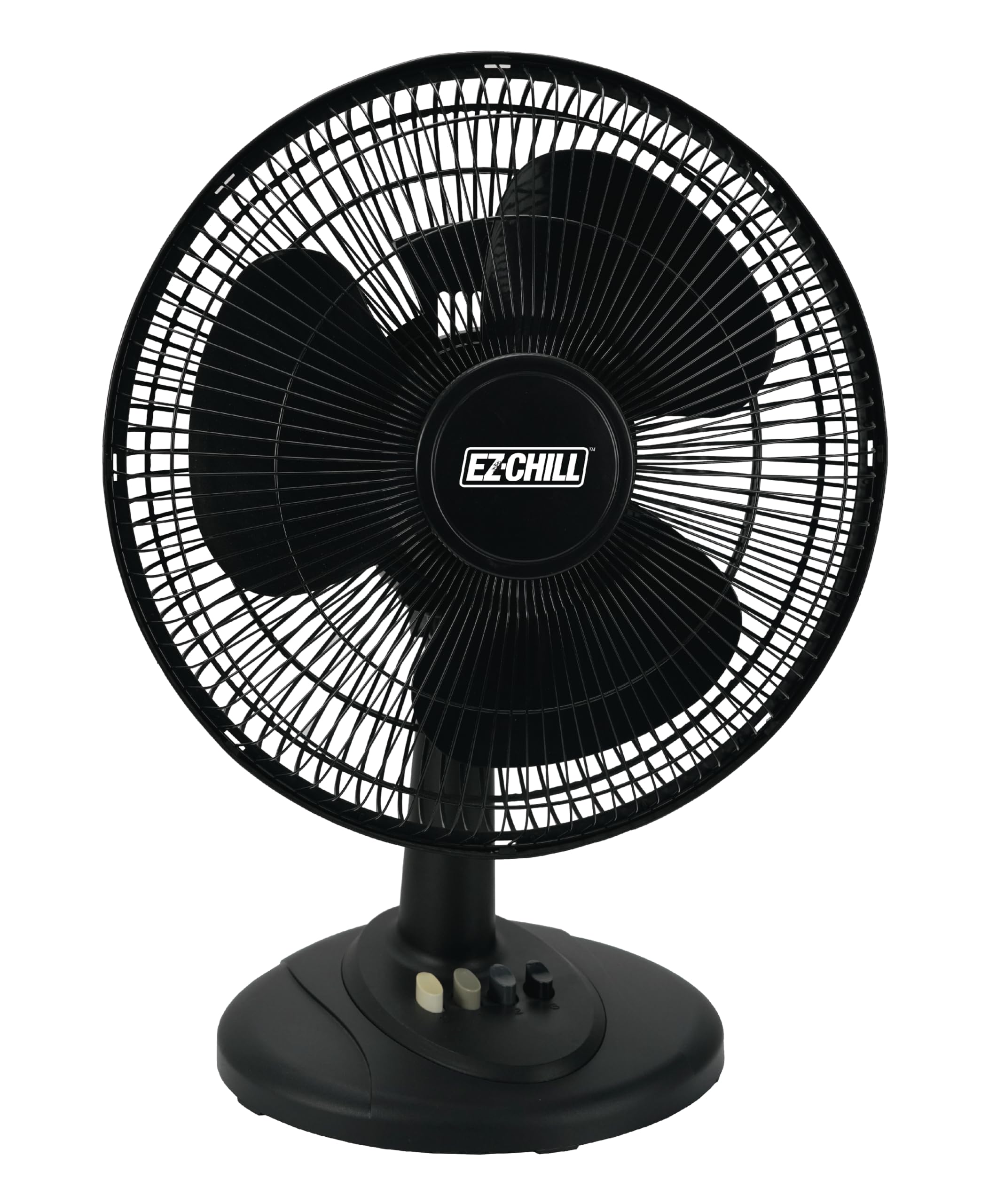 Amazon.com: EZ-Chill 12” 3-Speed Oscillating Table Fan with
