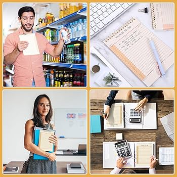 Amazon.co.jp: BESARME 6パック Things to Doメモ帳 5.8 x 8.2インチ