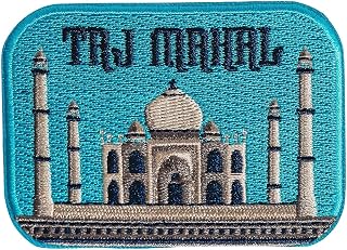 Vagabond Heart Taj Mahal Iron On Travel Patch