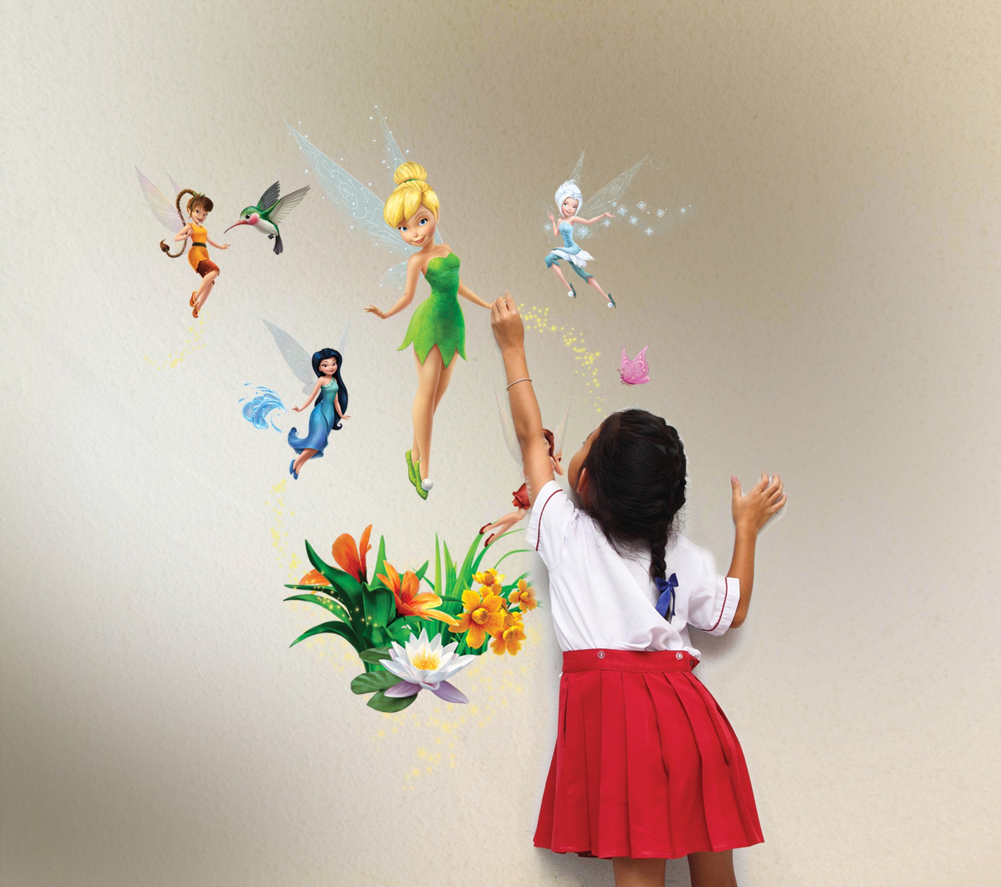 Uncle Milton Tinkerbell Wild Walls Light and Sound Room Decor Buy