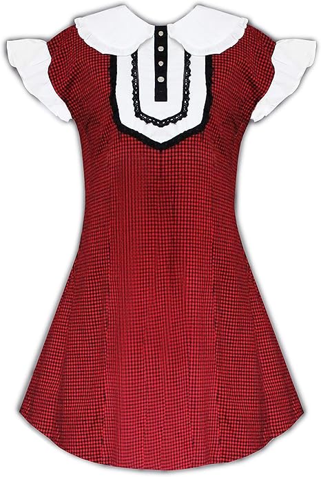Amazon Co Jp レトロ 50年代 ロカビリー スイング ヴィンテージスタイル ロリータ ギンガム チェックドレス Us サイズ Small Medium カラー ブラック ファッション