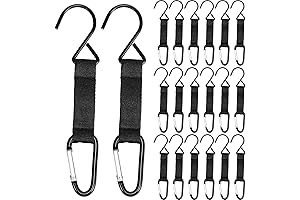 Supreme 20-Pack Baseball Bag Hooks for Sports Gear and Rackets
