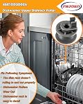 8 pack 4581DD3002A Dishwasher Upper Dishrack Roller Replacement for Kenmore LG Dishwashers Upper Rack Wheels ldf6920st ldf6920bb Replaces 4581DD9001B AP4437685 1266813 EA3523050 AH3523050
