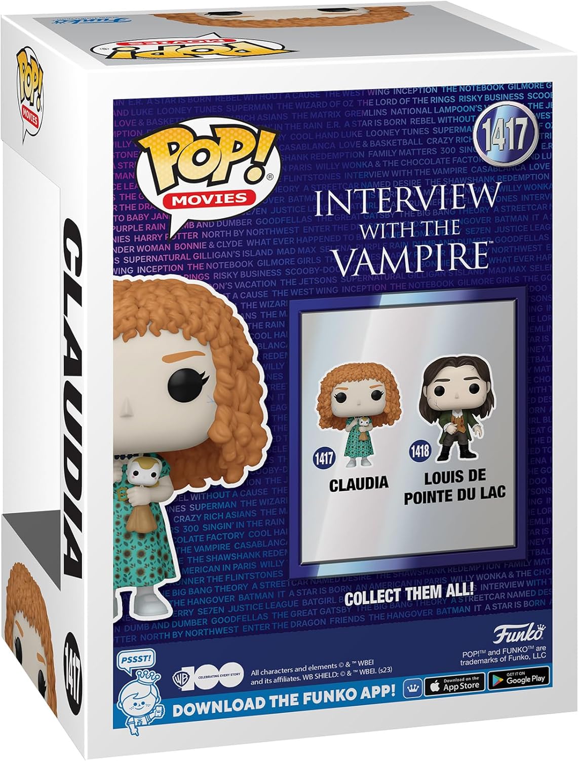 Funko Pop! Movies: WB 100 - Interview with The Vampire - Claudia