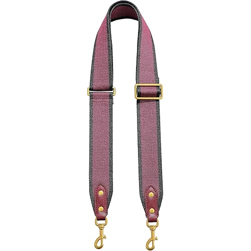 GOXTECH Purse Strap Replacement Crossbody Handbag Stripe Wide Adjustable