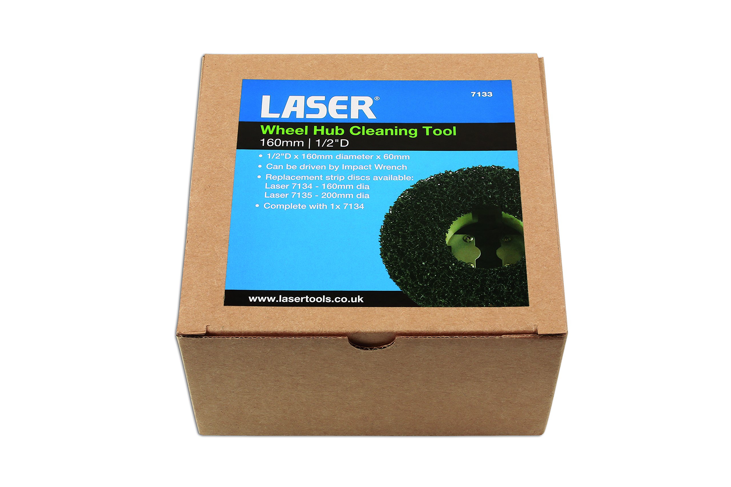 Laser Herramienta de Limpieza para Cubo de Rueda 160 mm 1/2 D-7133
