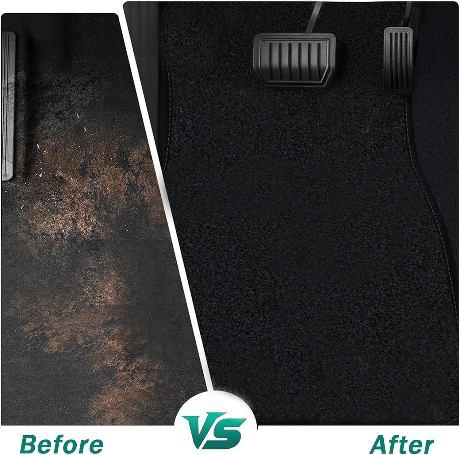 GXARTS Waterproof Car Floor Mats Carpet Full Set Compatible with Mercedes-Benz W212 E-Class 2012 2013 2014 2015 2016 | All-Weather Protect, Anti Sliding Backing
