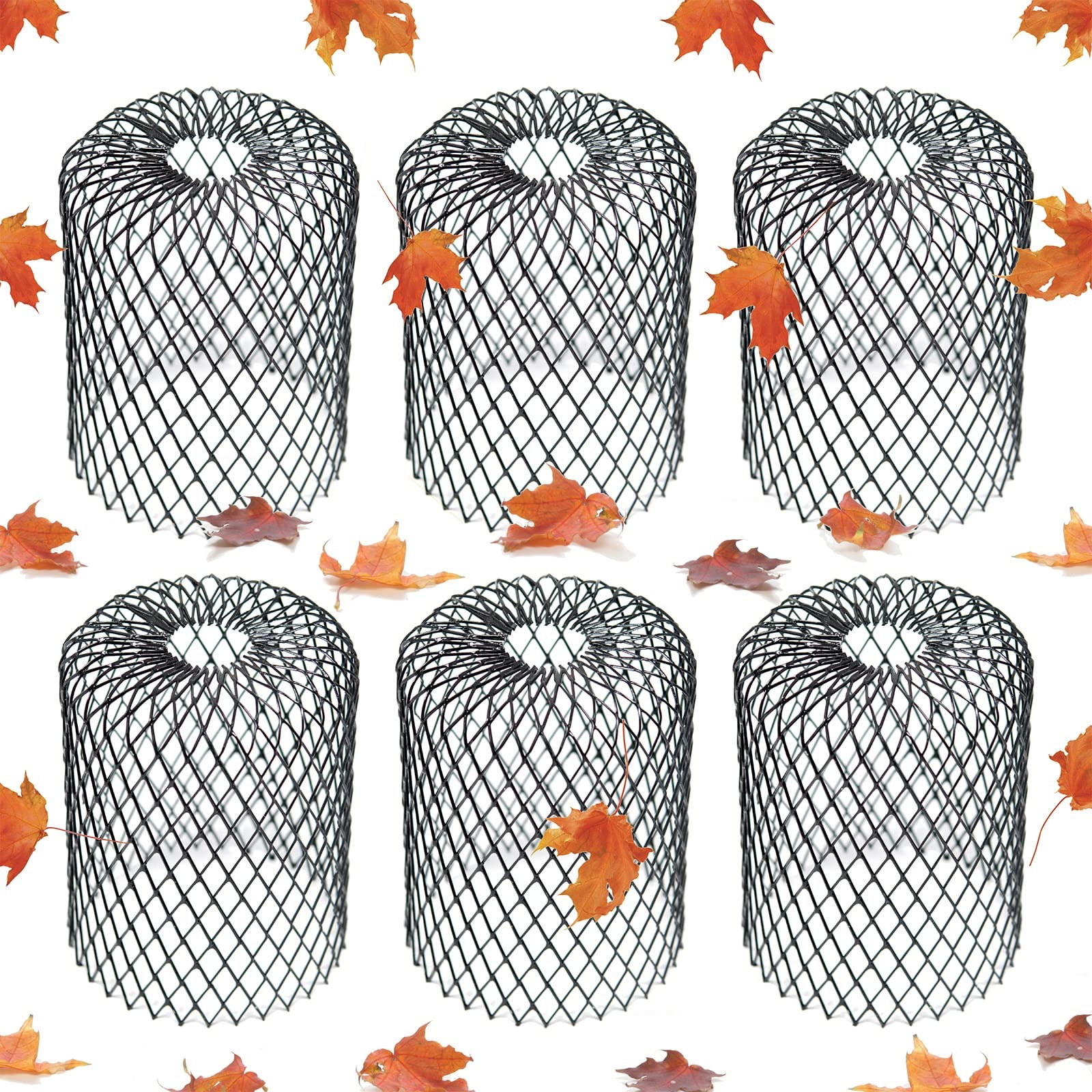 Buy Gutter Guard (6 Pack) Leaf Filter Gutter Strainer & Downspout Guard