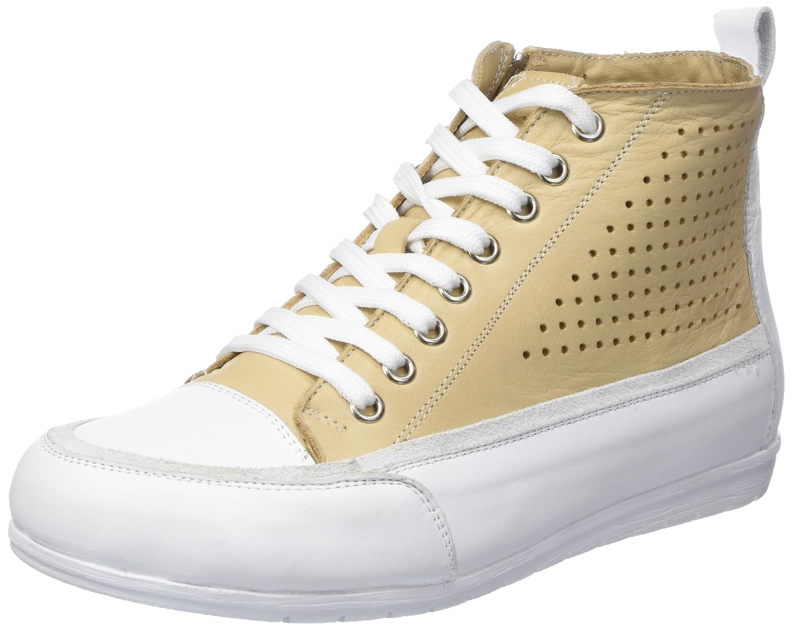 Andrea Conti Women's Trainers, Camel White, 6 UK