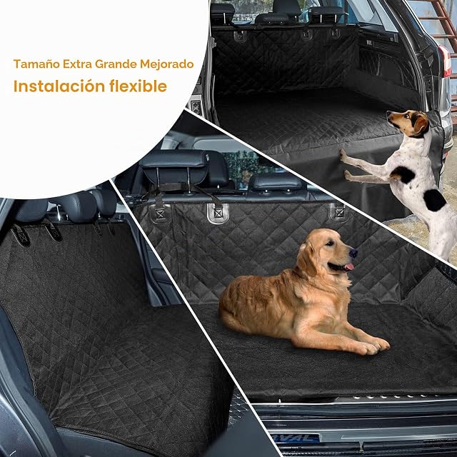 Foto 5 de 7 de ANOSOSPECIAL Forro para Maletero para Perros, Grueso, con Paredes Laterales, Protección de Parachoques