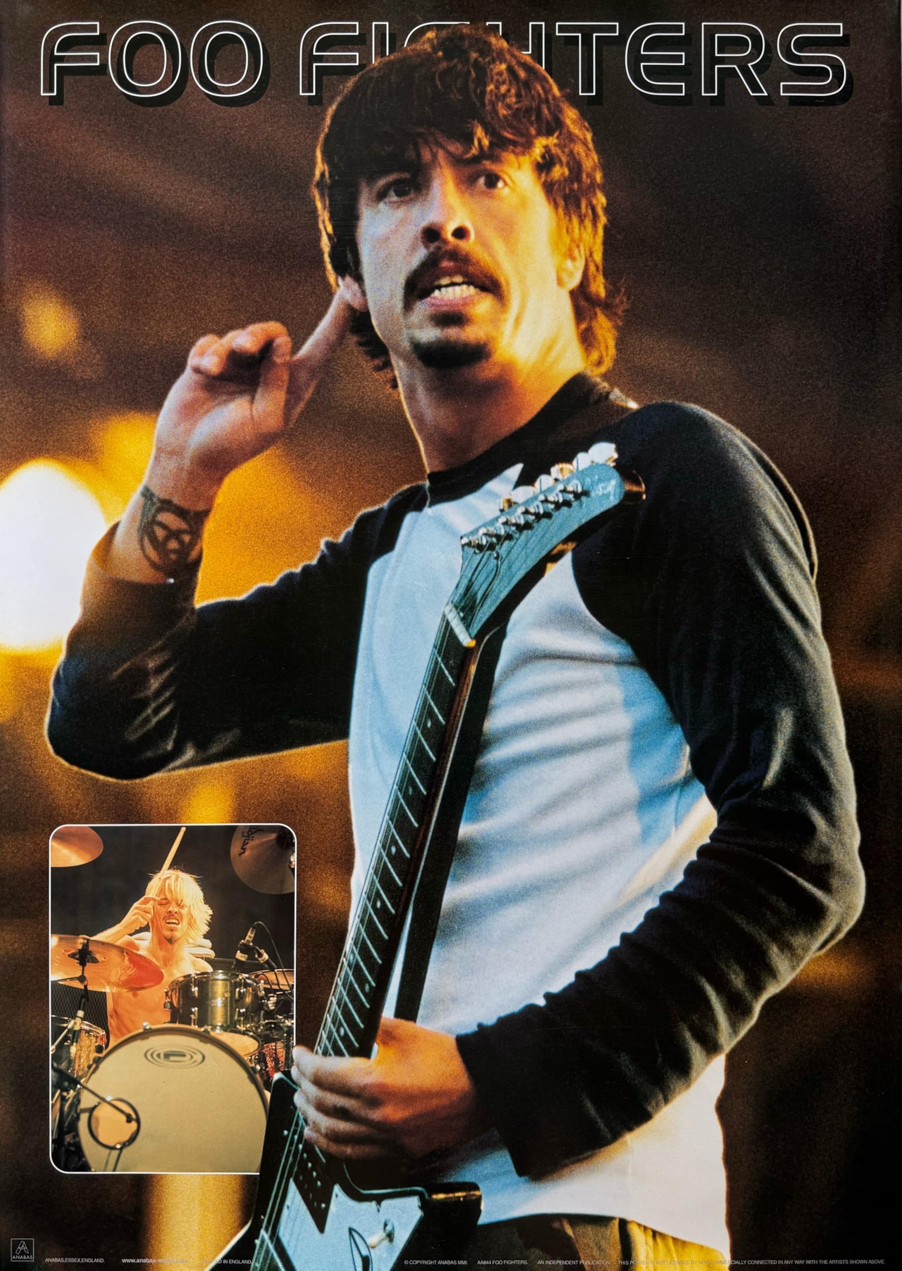 Générique Foo Fighters – 61X90 Cm Poster