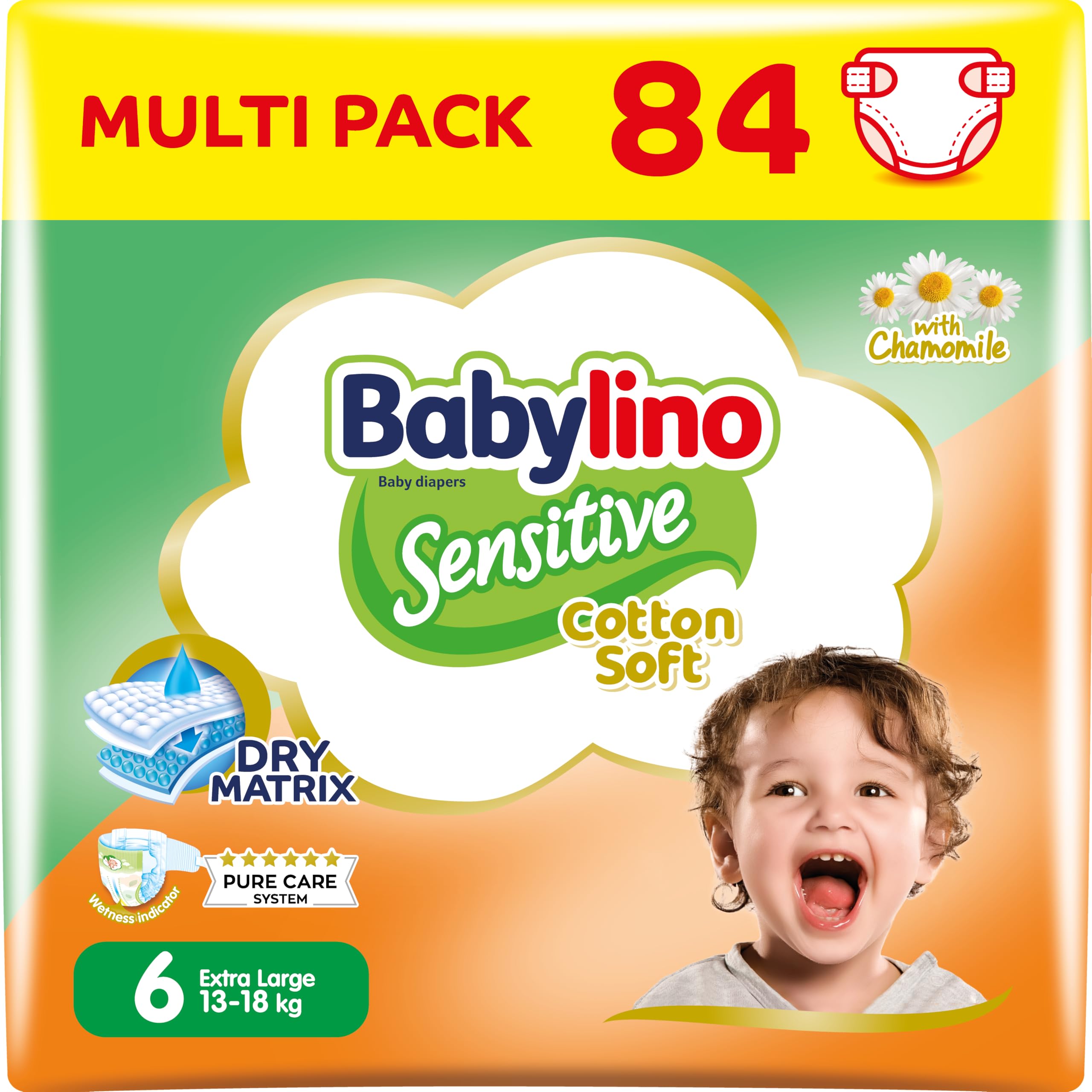 Babylino Sensitive Cotton Soft, Pañales Bebé Talla 1, Newborn (2-5 kg), 26 unidades — view 16