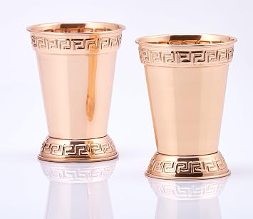 Old Dutch Mint Julep Cups Set of 2, 12 oz., Copper
