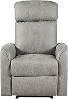 Vista 8 de Holaki Silla reclinable, silla reclinable para sala de estar, sofá reclinable Lazy Boy, silla de lectura, sofá individual, sofá reclinable