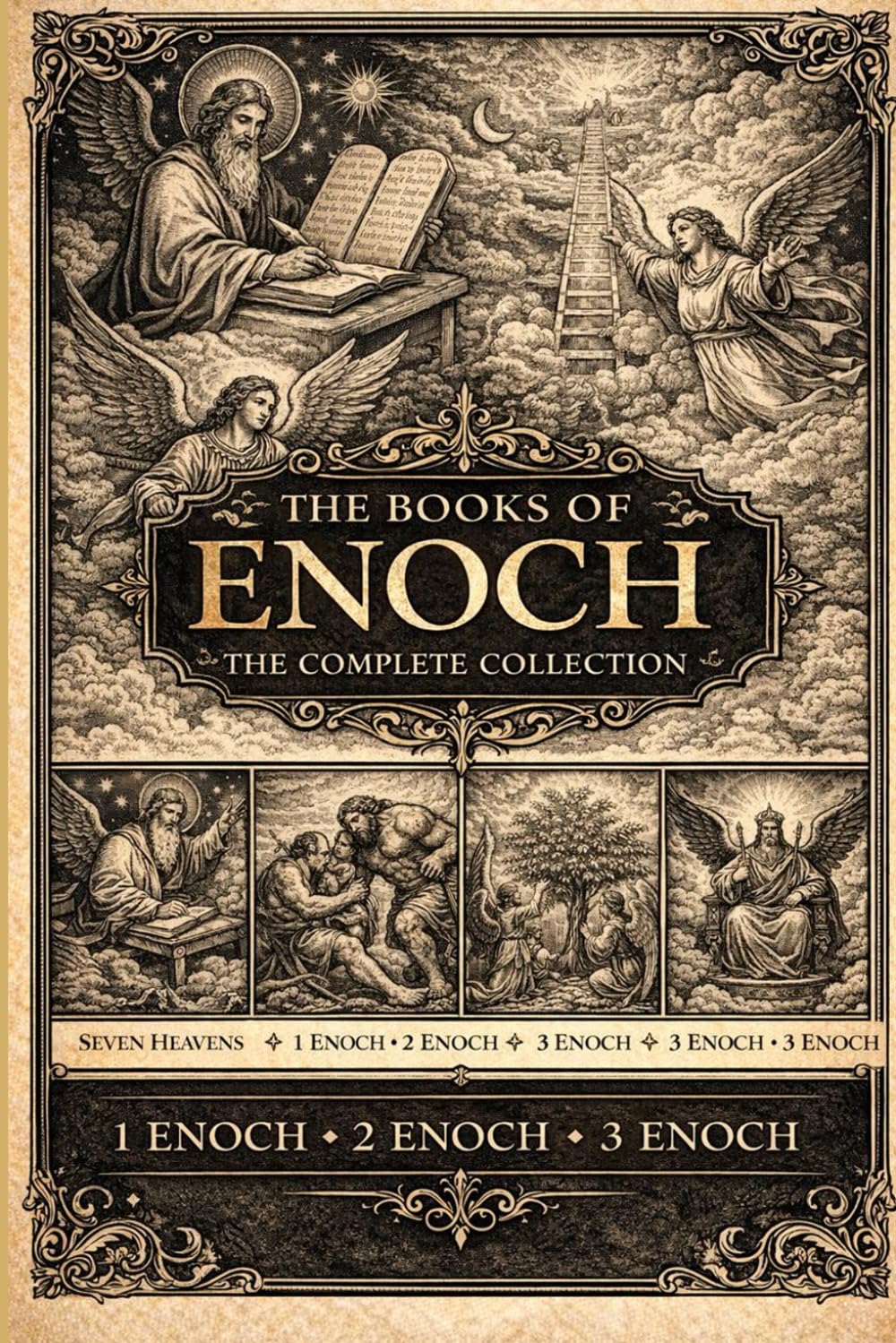The Books of Enoch: The Complete Collection: Featuring 1 Enoch, 2 Enoch, 3 Enoch, and Original Illustrations