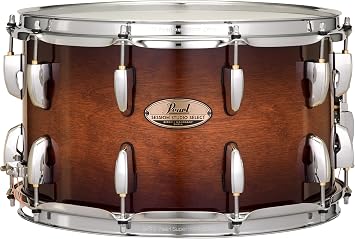 Pearl Session Studio Select 14"x8" Snare Drum - Gloss Barnwood Brown STS1480S/C314