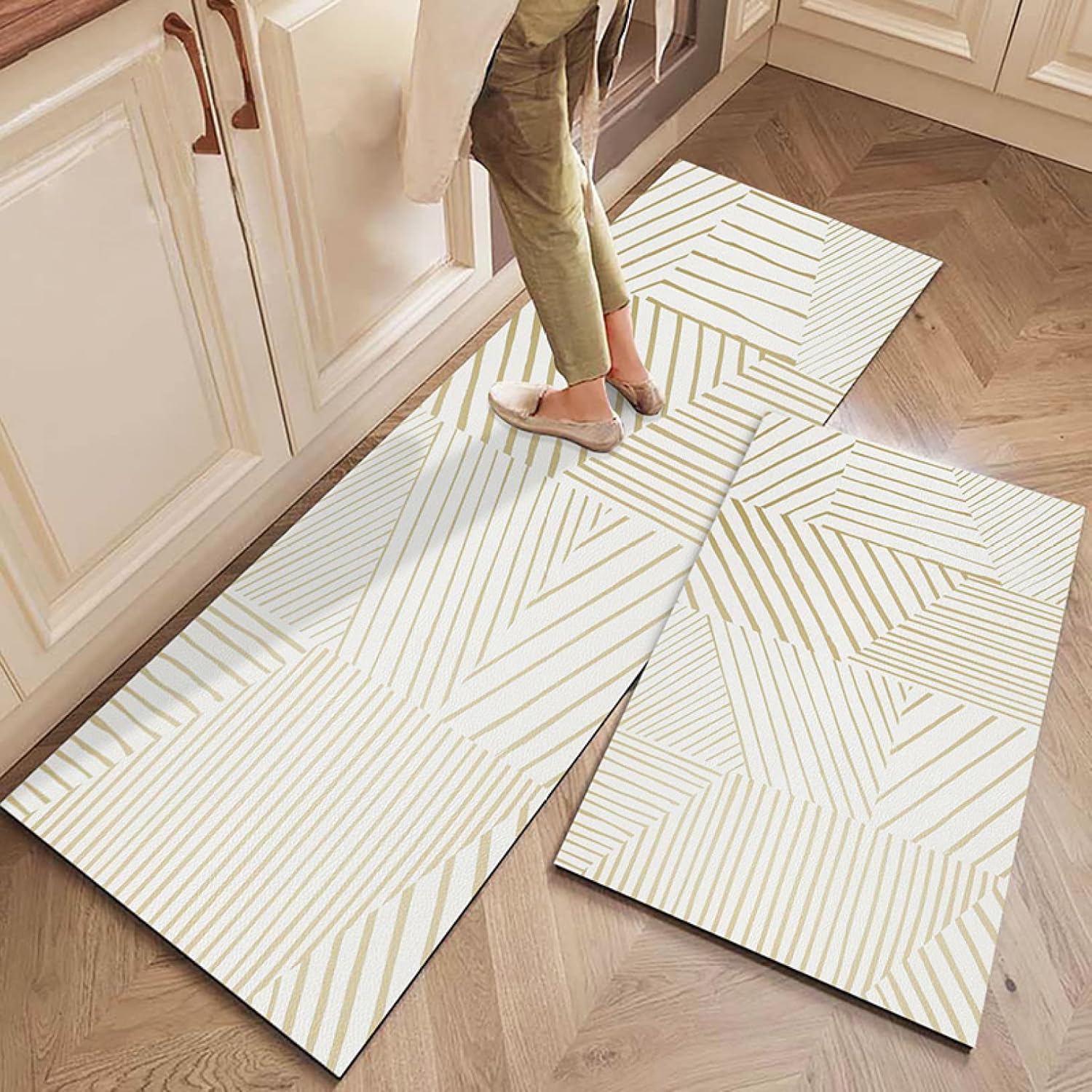 ラグ カーペット 45*90CM ラグマット 春夏秋冬 滑り止め付 拭ける 玄関マット ずれにくい キレイめ キッチンマット おしゃ