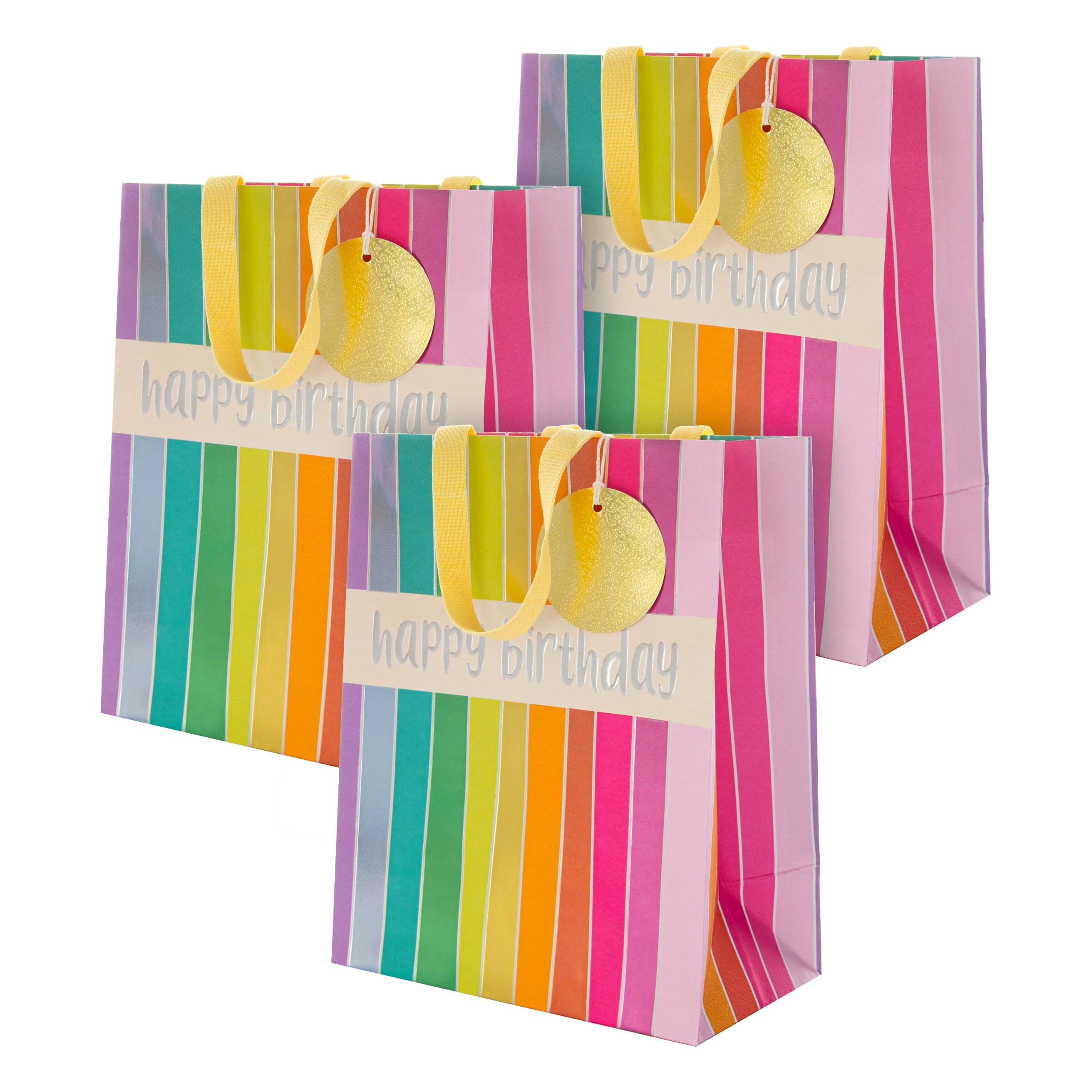 Hallmark Wendy Jones Blackett Pack of 3 Luxury Medium Gift Bags