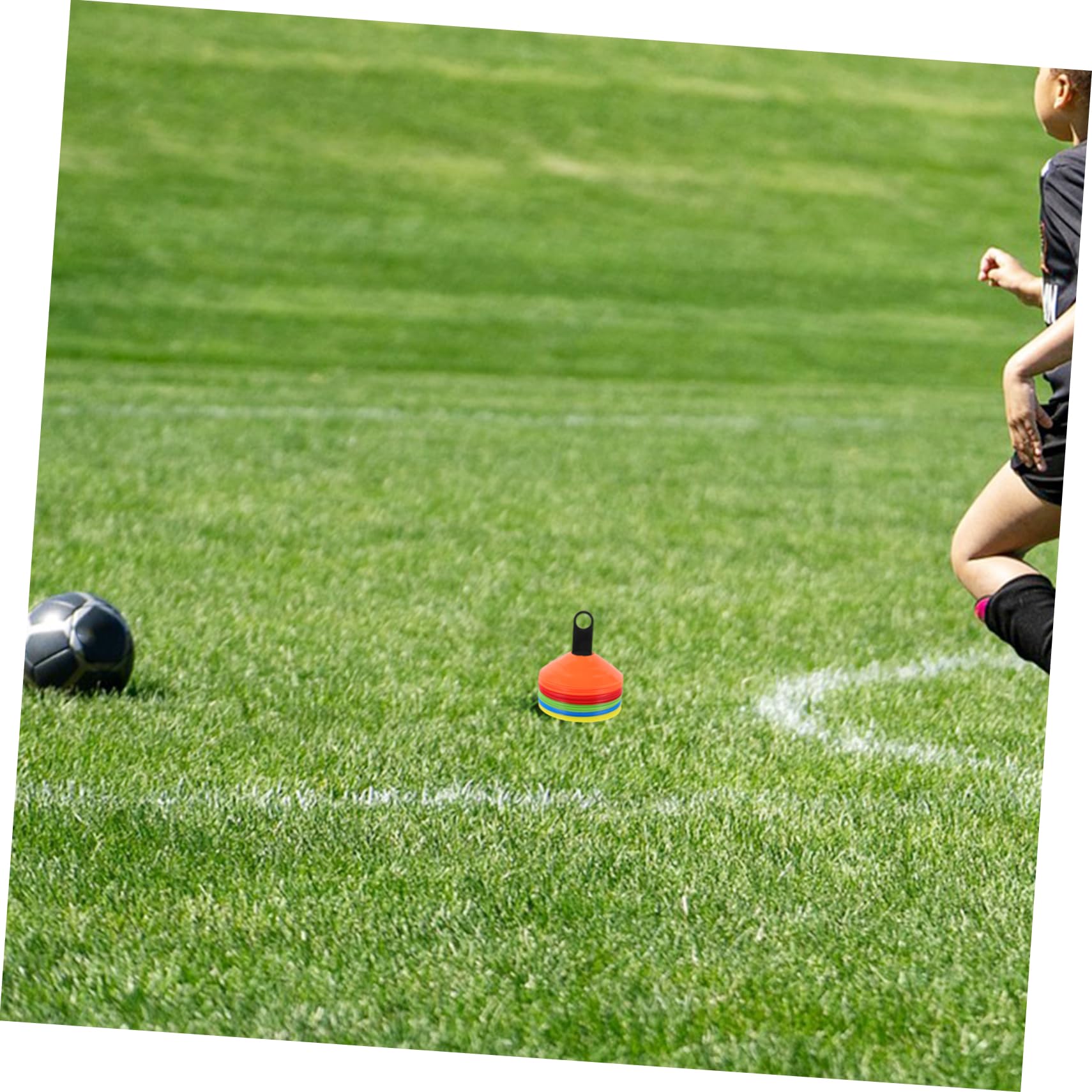 Coni Calcio in Plastica Coni per Allenamento Sportivo Agilità per Calcio e Basket