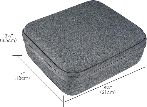 Miniatura 3 de Linkidea Estuche de almacenamiento para botellas de aceite esencial, estuche de viaje de transporte de aceite esencial de varios tamaños para 25