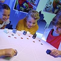 Vista 10 de Marvel Avengers - Paquete de 2 cubos de batalla Capitán América VS Black Panther, libera poder, ataque de lanzamiento, 2 cubos y 6 fichas, sistema