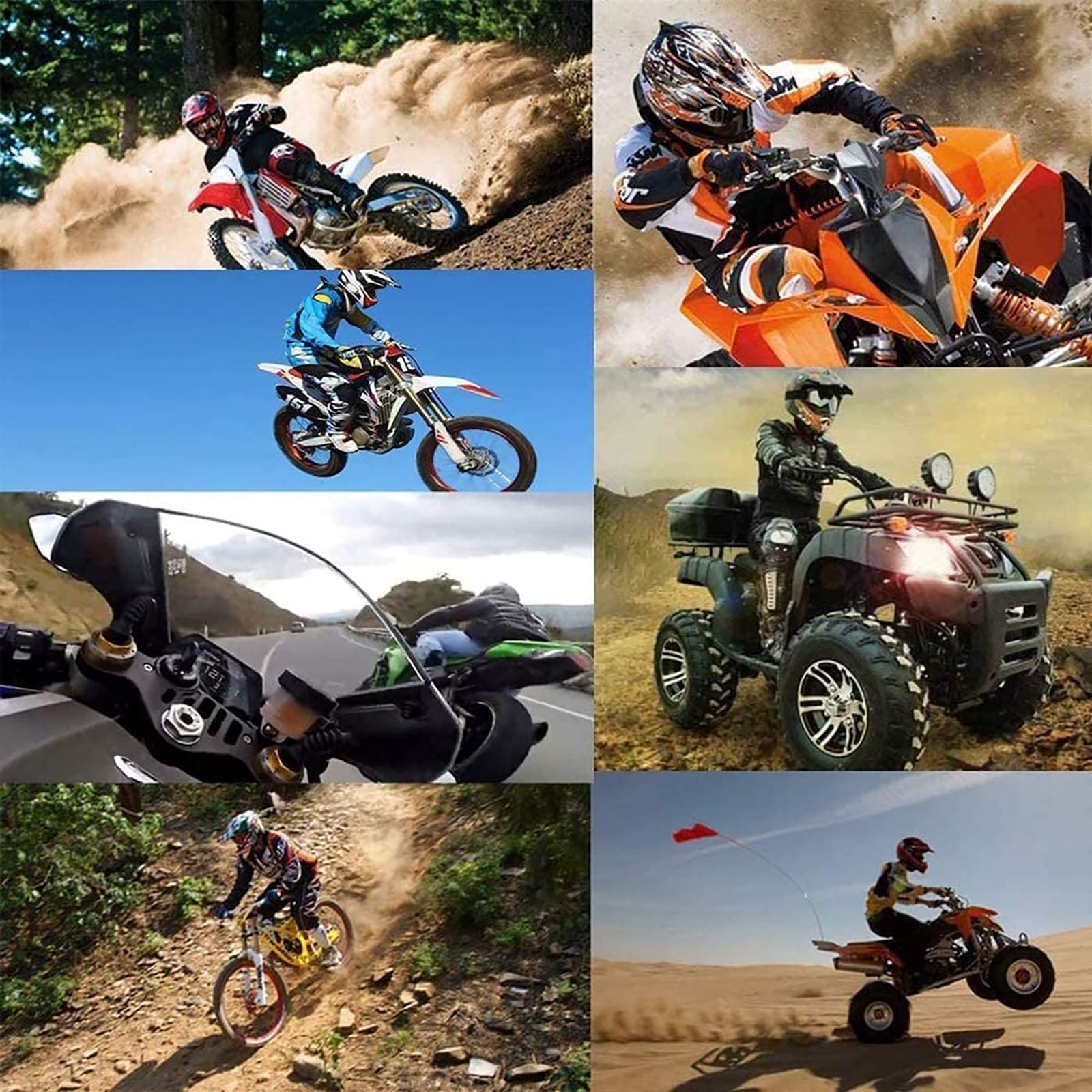 Jednoczęściowy kask motocyklowy Męski kask jeździecki Wytrzymały i regulowany sprzęt ochronny z certyfikatem DOT/ECE,odpowiedni do uprawiania sportów motorowych dorosłych na świeżym powietrzu