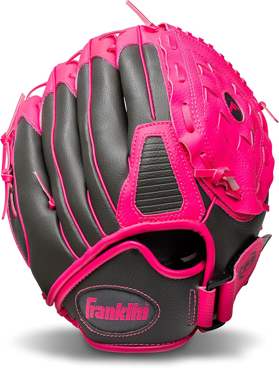Franklin Sports RTP Teeball Glove | First Mitt for New Ballplayers, No Break-In Needed, Soft + Lightweight Build, Ready Out of the Box, For Boys + Girls Ages 3-8