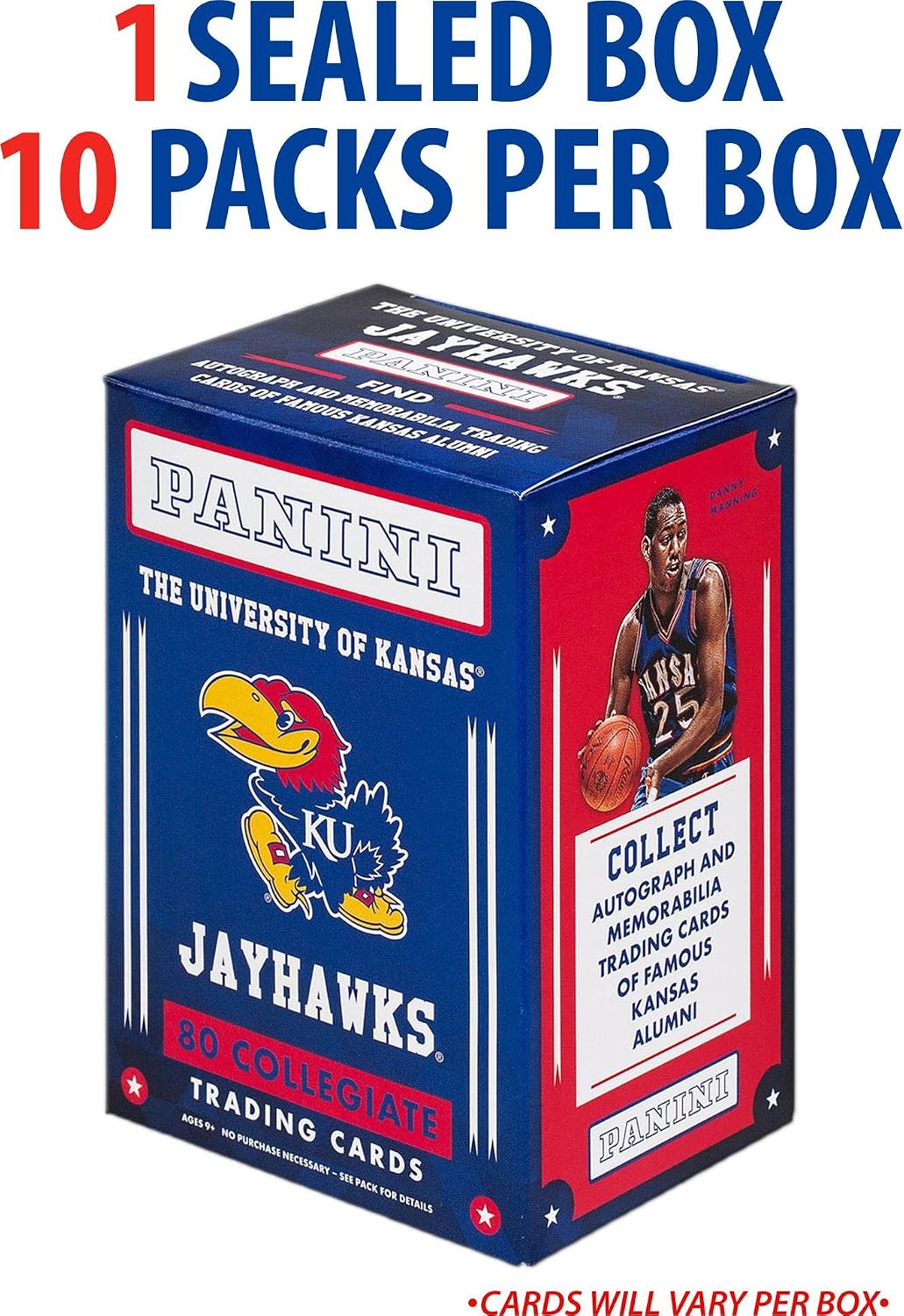 Amazon.com: Panini University Of Kansas (10 Pack Box) - Fanatics ...