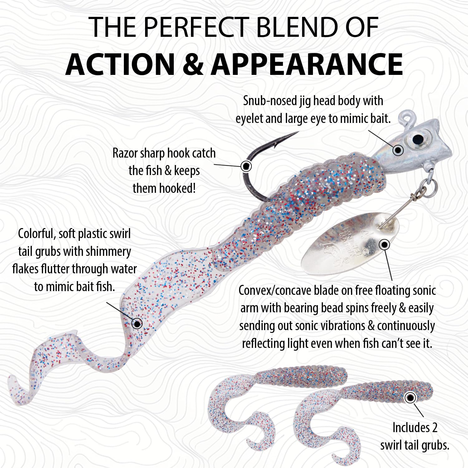 Strike King Finesse KVD SB SexyShd, 3/8oz (FSB38CW-590GS)